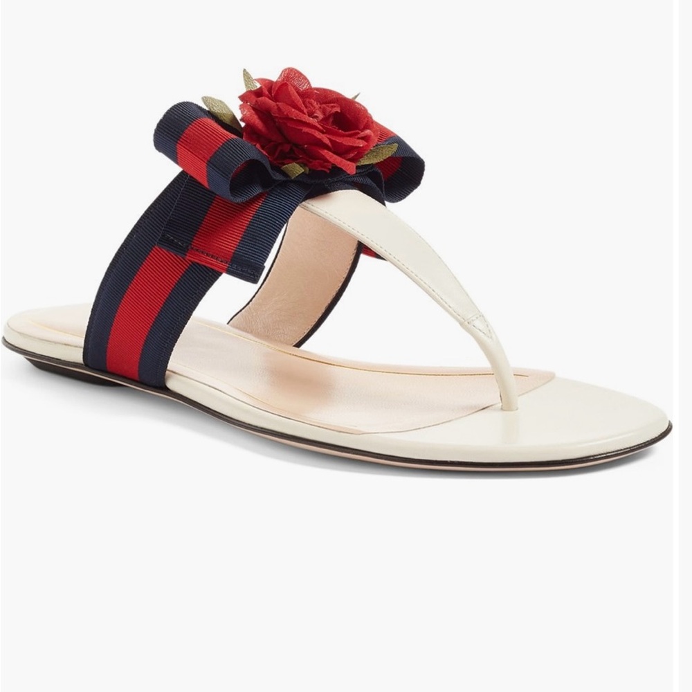 Gucci Cindi Rose T-Strap sandal